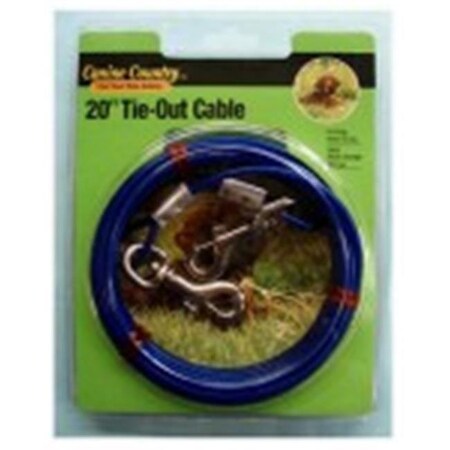 Westminster Pet Westminster Pet Products 223853 20 ft. Pet Expert Light Weight Dog Tie Out 223853